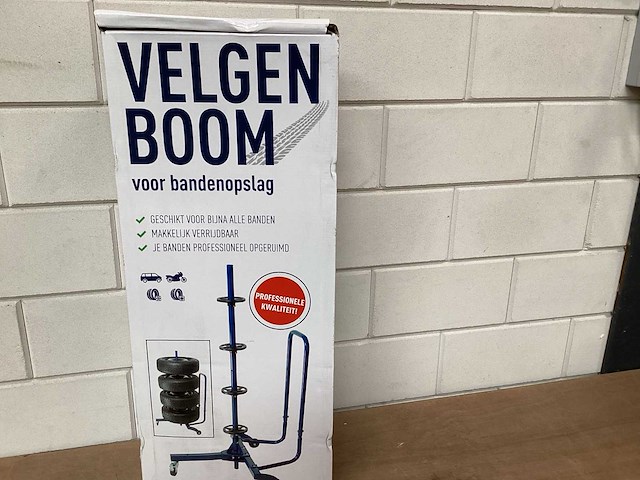 Velgenboom voor bandenopslag (10x) - afbeelding 1 van  6