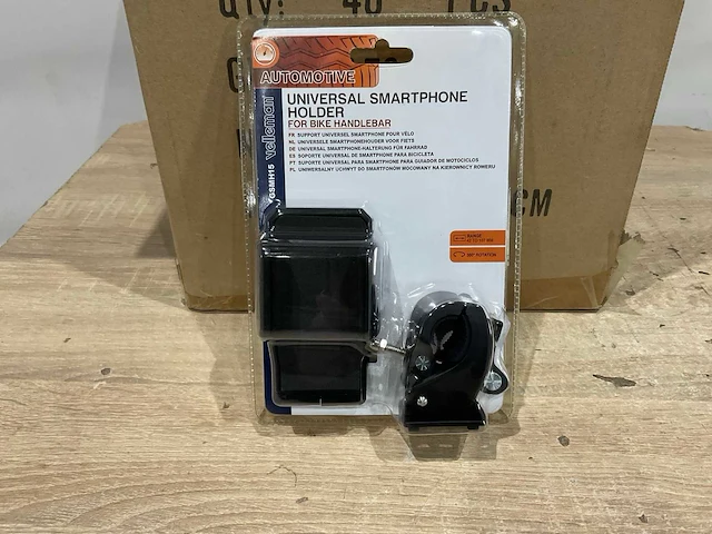 Velleman - automotive universal - partij telefoon houders - afbeelding 4 van  7