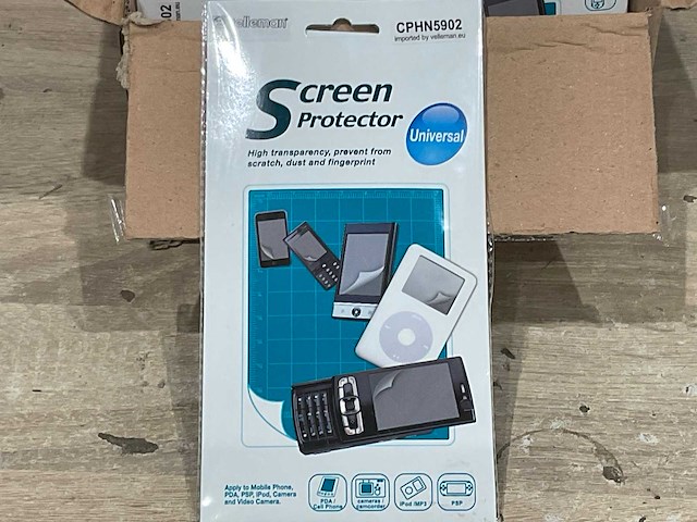 Velleman - universal - screen bescherming (100x) - afbeelding 4 van  6