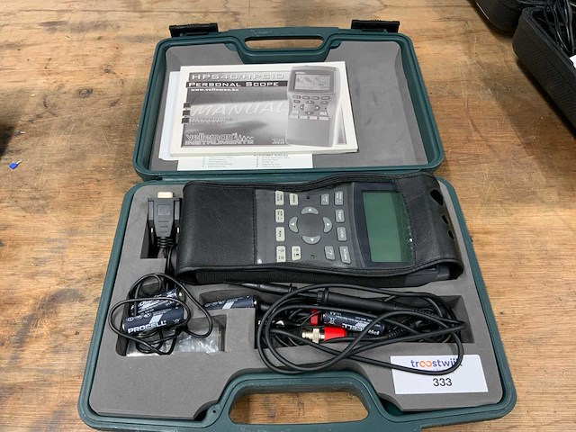 Velleman hps40 draagbare oscilloscoop - afbeelding 1 van  4