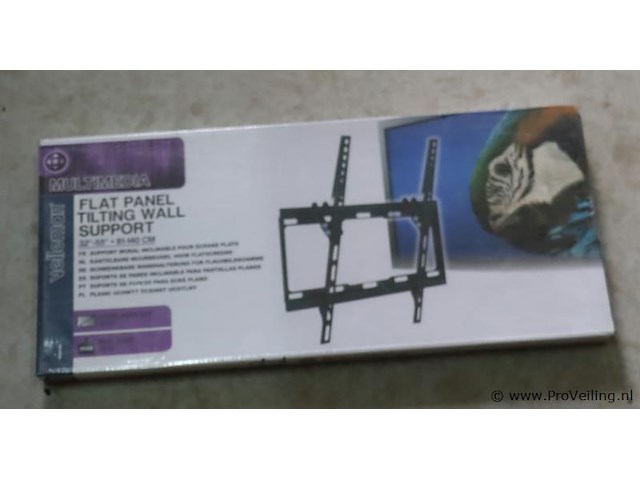 Velleman kantelbare muurbeugel voor flatscreens - afbeelding 1 van  3