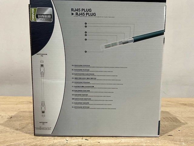 Velleman rj45 plug computer plug rj45 (8x) - afbeelding 8 van  8