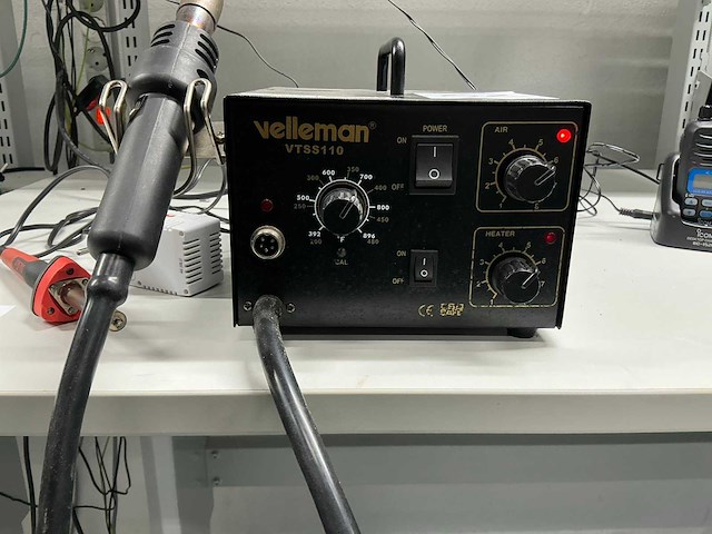 Velleman vtss110 multifunctioneel soldeerstation - afbeelding 2 van  8