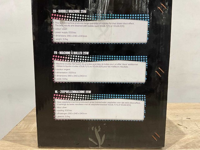 Velleman zeepbellen machine - afbeelding 8 van  8