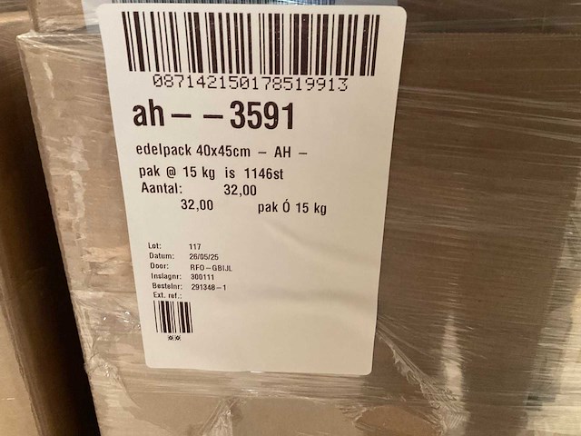 Vellen kaaspapier (36000x) - afbeelding 1 van  1