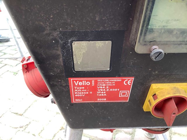 Vello 125amp bouwstroomkast - afbeelding 4 van  7