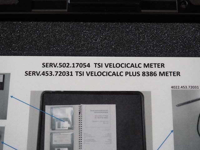 Velocicalc - ventilation meter (2x) - afbeelding 5 van  5