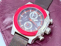 Velocitech grand prix 'hockenheim circuit' chronograaf herenhorloge - afbeelding 1 van  8