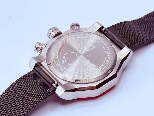 Velocitech grand prix 'hockenheim circuit' chronograaf herenhorloge - afbeelding 6 van  8