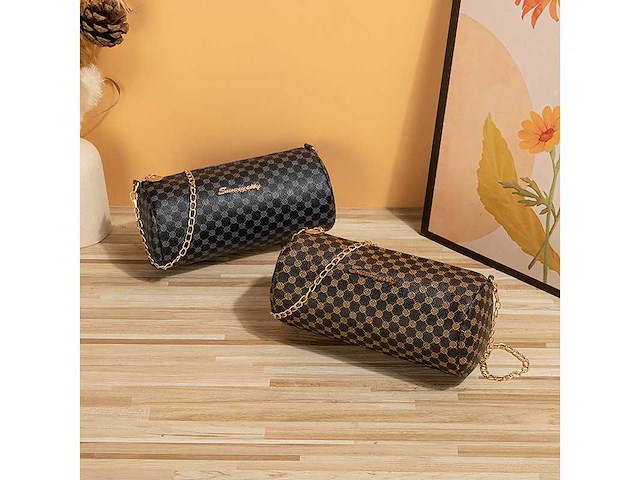 Veloura cylin handtas (95x) - afbeelding 6 van  15