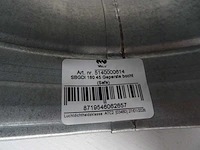 Velu - bocht 45° dampdicht 180mm (58x) - afbeelding 2 van  3