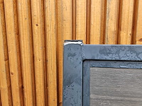 Velufence - composiet & staal tuinpoort - afbeelding 2 van  2