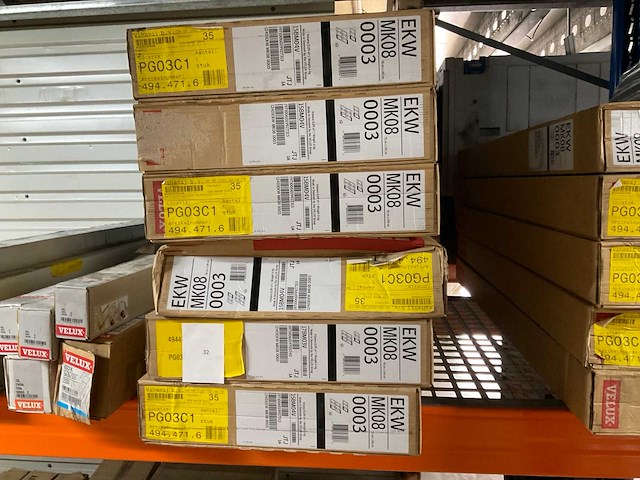 Velux ekw mk08 gootstuk (6x) - afbeelding 1 van  1