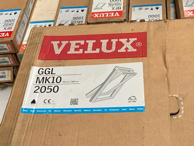 Velux ggl mk10 2050 dakraam 78x160cm - afbeelding 2 van  4