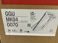 Velux ggu mk04 0070 en edw mk04 1000 dakraam - afbeelding 3 van  7