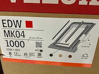 Velux ggu mk04 0070 en edw mk04 1000 dakraam - afbeelding 6 van  7