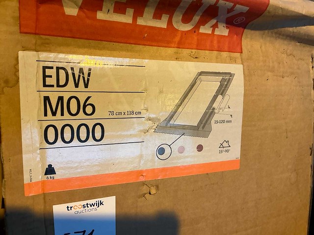 Velux / ubbink dakraam (2x) - afbeelding 2 van  5