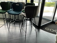 Velvet barstoel (6x) - afbeelding 3 van  5