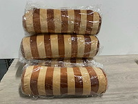 Velvet stripe cushion (6x) - afbeelding 1 van  3