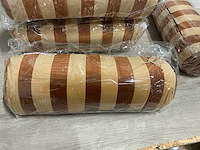 Velvet stripe cushion (6x) - afbeelding 3 van  3