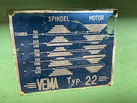 Vema 22 kolomboormachine - afbeelding 2 van  6