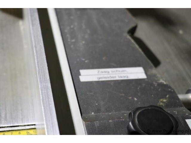 Vema zaagtafel - 280x123x145cm - afbeelding 15 van  17