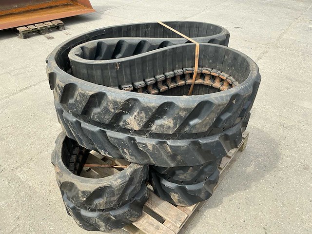 Vematrack rubbertrack 400x72.5x76w band, wiel en velg - afbeelding 2 van  8