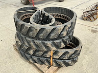 Vematrack rubbertrack 400x72.5x76w band, wiel en velg - afbeelding 3 van  8