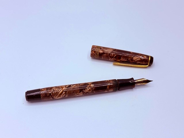 Vendex ideal junior vulpen met 14kt gouden nib - afbeelding 8 van  9