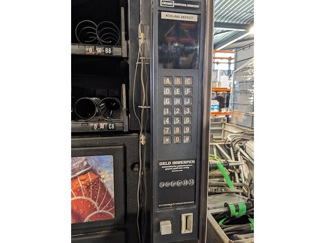 Vending machine voor snacks en drinken, crane national vendors, model 498g - afbeelding 9 van  10