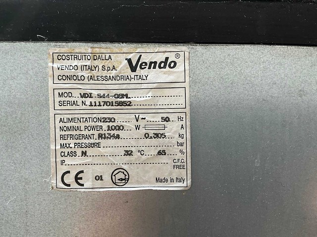 Vendo 544 frisdrank verkoopautomaat - afbeelding 7 van  7