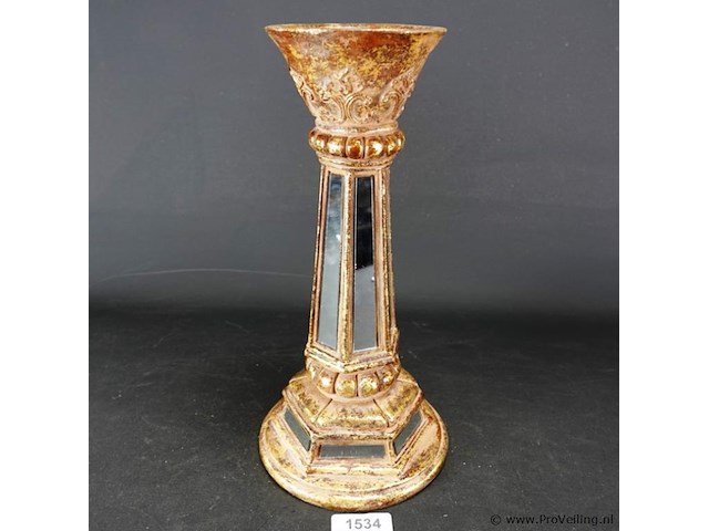 Venetiaanse stijl kandelaar - afbeelding 1 van  5