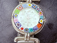 Venetian glass san marco dameshorloge - afbeelding 1 van  8