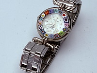 Venetian glass san marco dameshorloge - afbeelding 4 van  8