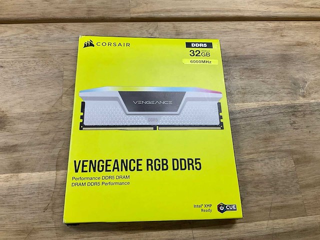 Vengeance rgb ddr5, 2 x 16gb, 6000mhz - afbeelding 1 van  2