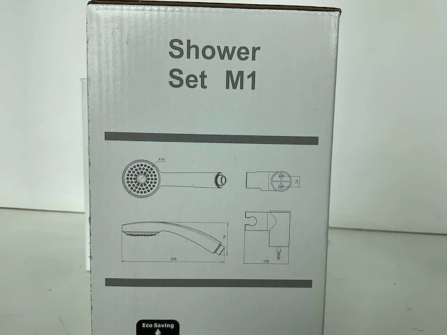 Venlo - aqua shower set - handdouche inclusief slang 1250mm - afbeelding 5 van  5