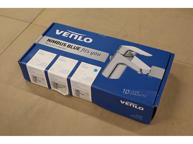 Venlo - nimbus blue - - wastafelmengkraan met waste - afbeelding 2 van  9