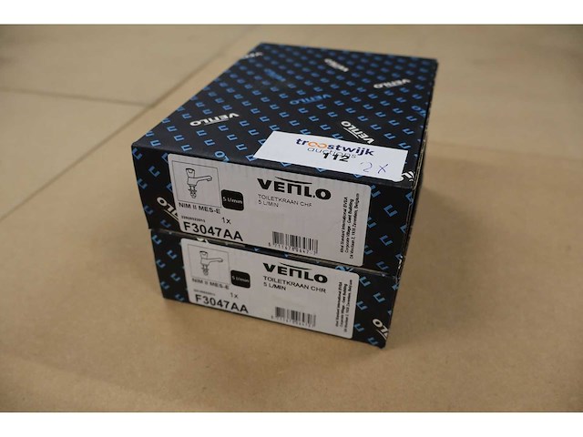 Venlo - nimbus ii - - wastafelkranen (2x) - afbeelding 2 van  4