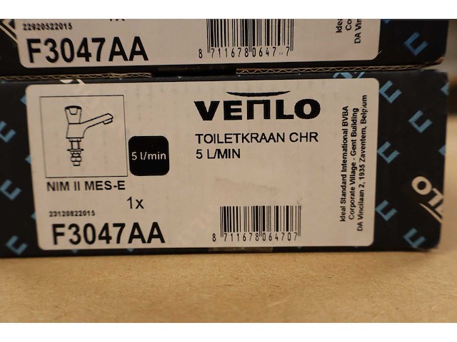 Venlo - nimbus ii - - wastafelkranen (2x) - afbeelding 4 van  4