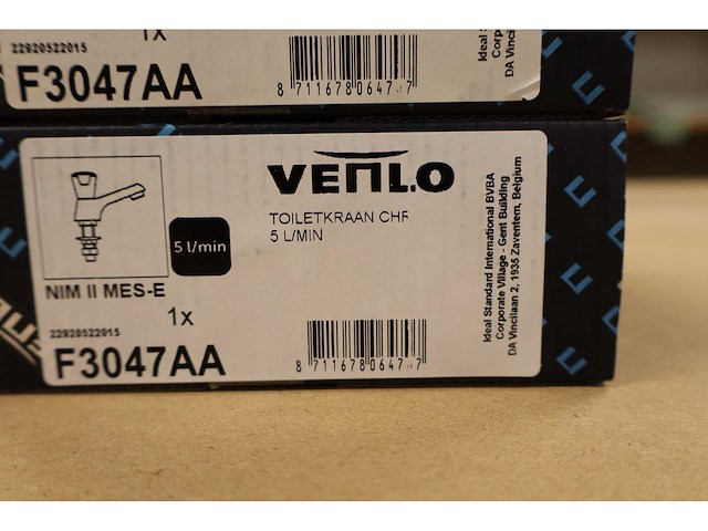 Venlo - nimbus ii - - wastafelkranen (2x) - afbeelding 4 van  4