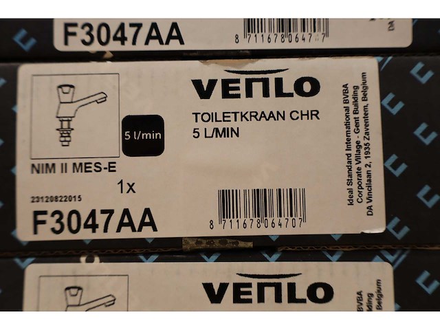 Venlo - nimbus ii - - wastafelkranen (6x) - afbeelding 4 van  4