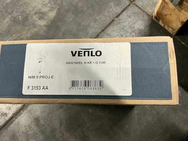 Venlo nimbus ii wastafelkraan (3x) - afbeelding 2 van  4