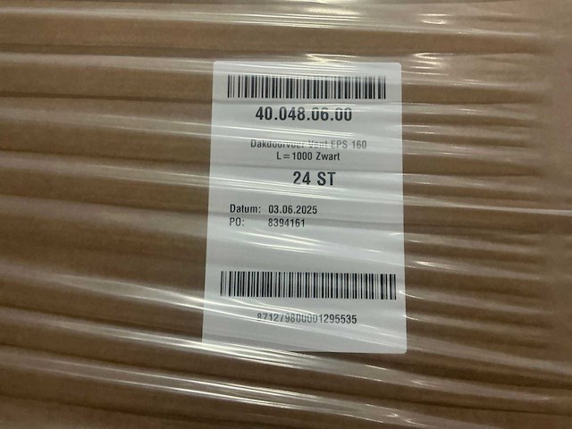 Vent eps 160 dakdoorvoer (1000 mm) (24x) - afbeelding 2 van  3