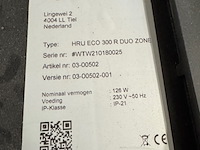 Ventilatie box hru eco 300 r duo zone - afbeelding 2 van  4