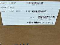 Ventilatie box itho daalderop, hru eco 200 e - afbeelding 2 van  2