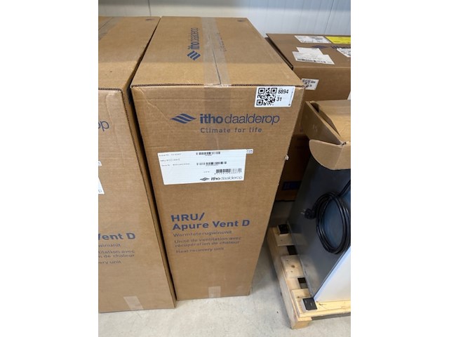 Ventilatie box itho daalderop, hru eco 200 e - afbeelding 2 van  3