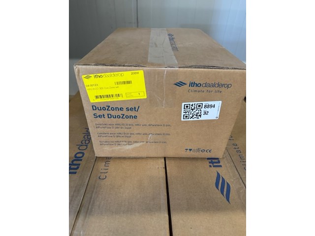 Ventilatie duozone itho daalderop, set duozone - afbeelding 2 van  3