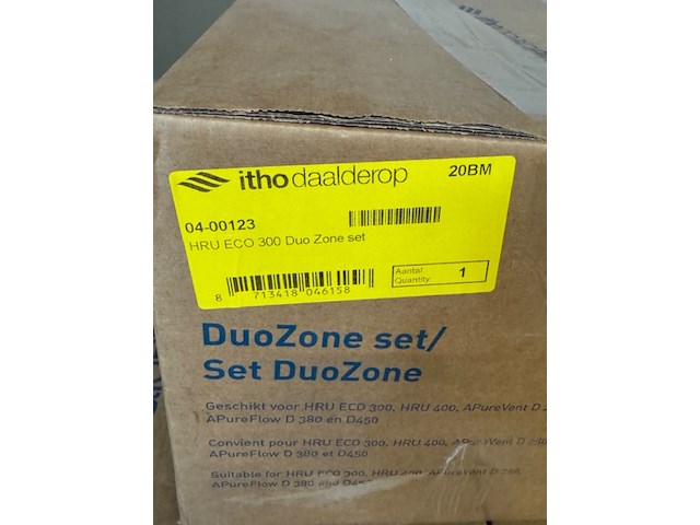 Ventilatie duozone itho daalderop, set duozone - afbeelding 3 van  3