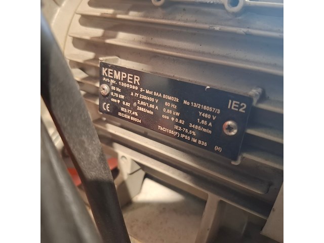 Ventilator centrifugaal kemper, 91623, bouwjaar 2014, 2.000m³/uur 400v 160mm mobiel - afbeelding 9 van  9