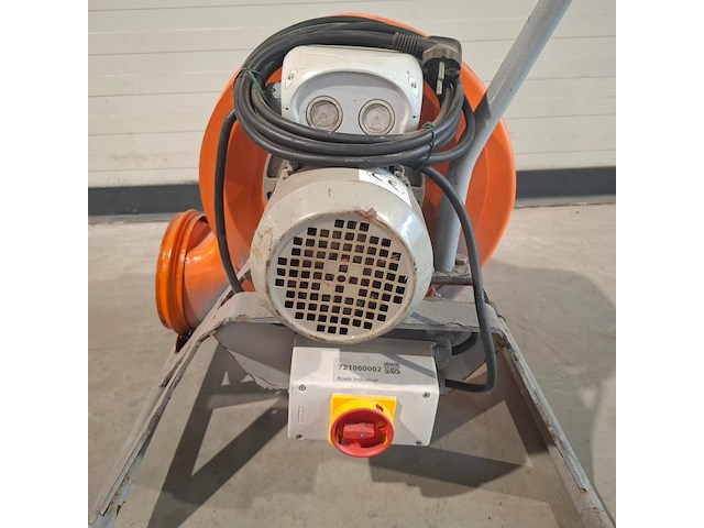 Ventilator centrifugaal unknown, unknown, bouwjaar 2023, 2.000m³/uur 400v 160mm mobiel - afbeelding 7 van  8